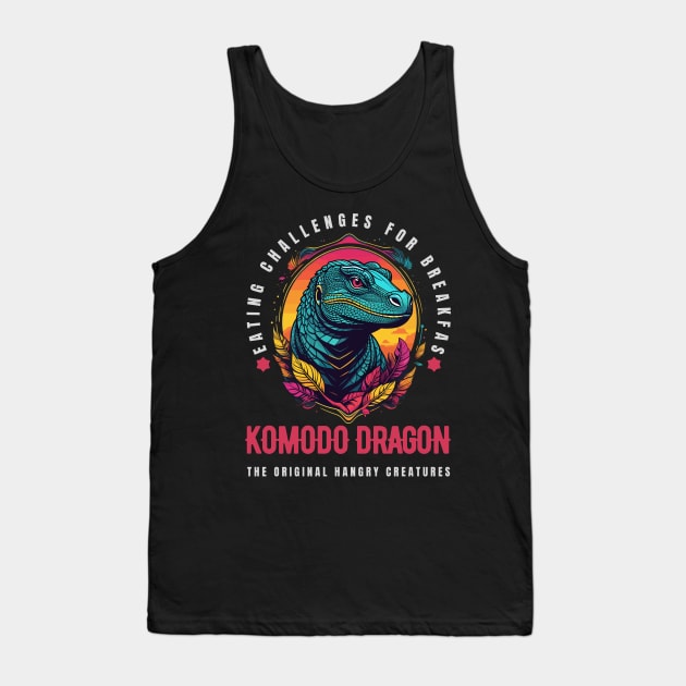 Komodo Dragon Tank Top by Pearsville